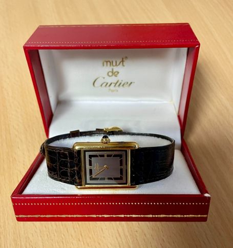 Cartier Tank must vermeil