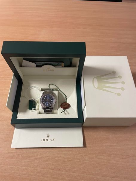 Rolex Datejust II 41mm blue