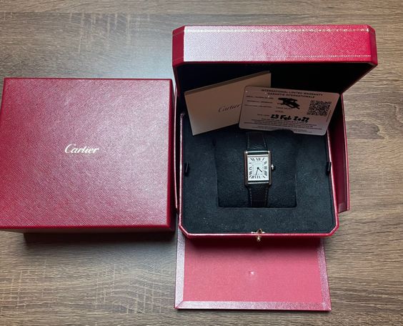 Cartier Tank steel GM